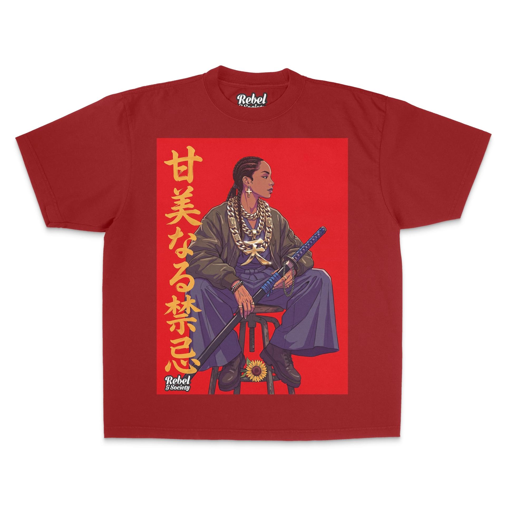 Sade Shinobi Red – T-Shirt — image 1
