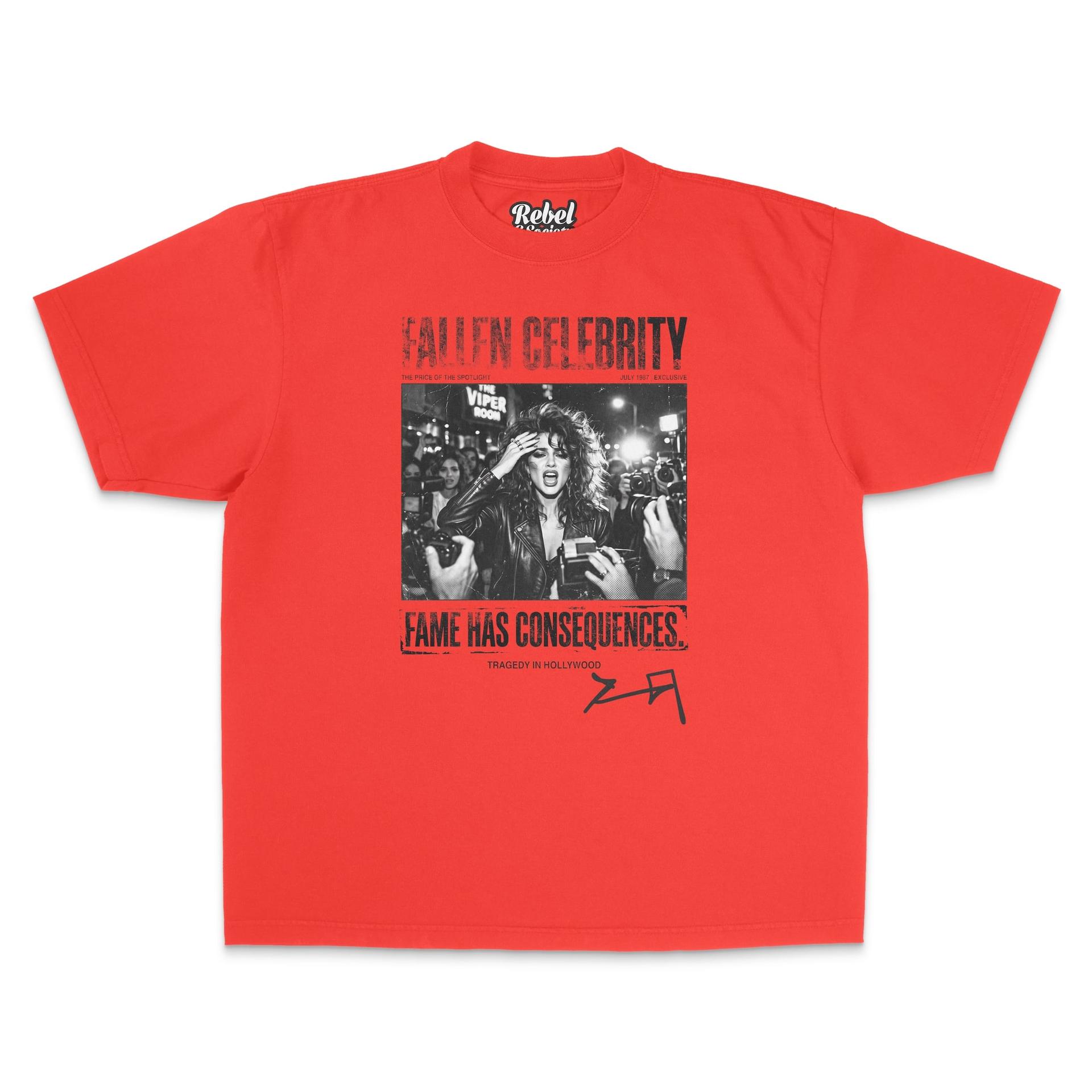 Fallen Celebrity - T-Shirt — image 1