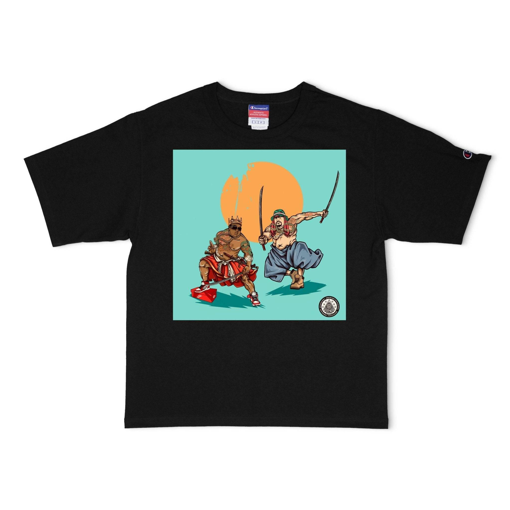 Biggie X Pun Samurai Omega T-shirt - Rebel G Society