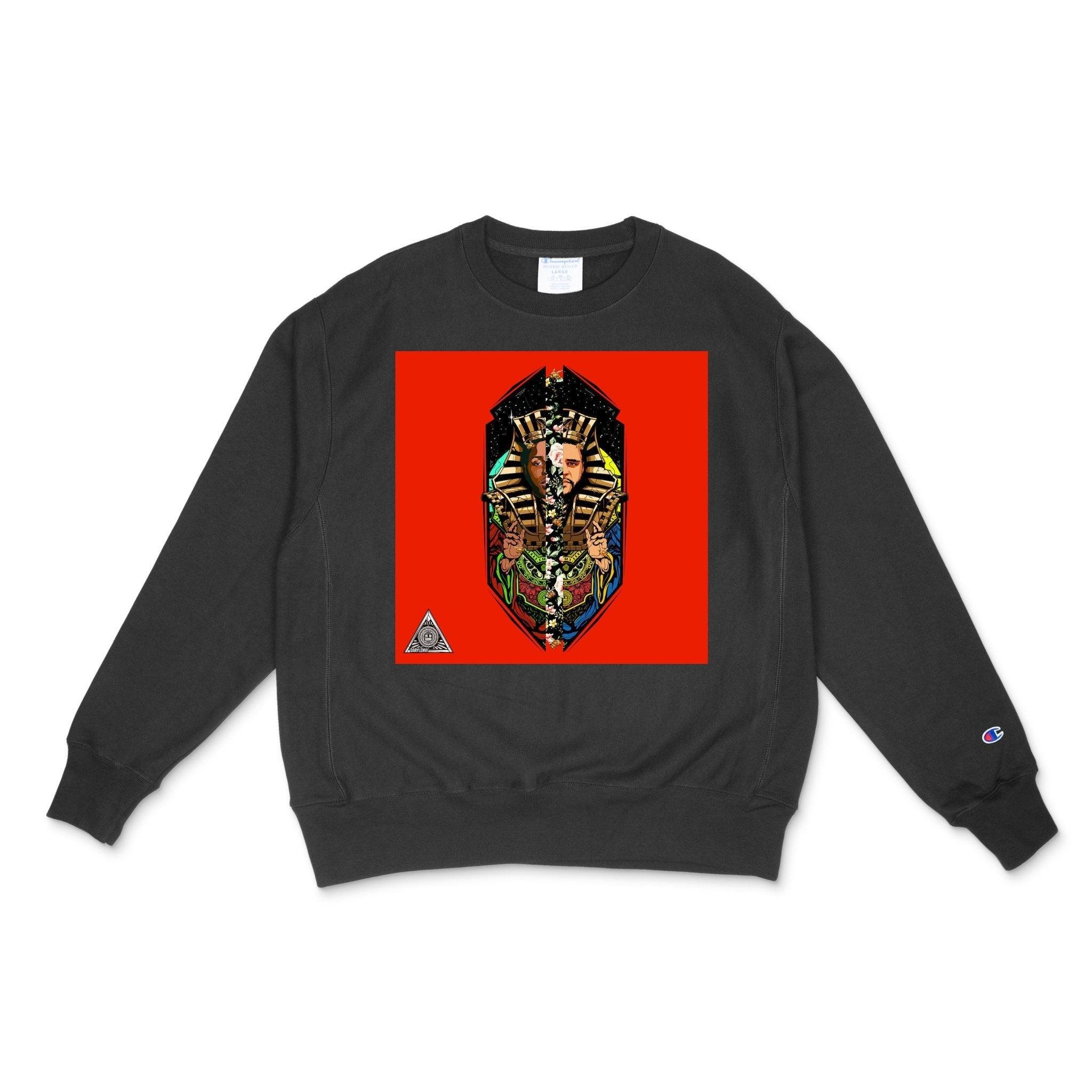 Cosmic Rivalry Kendrick x Cole Crew-neck Sweater - Rebel G Society