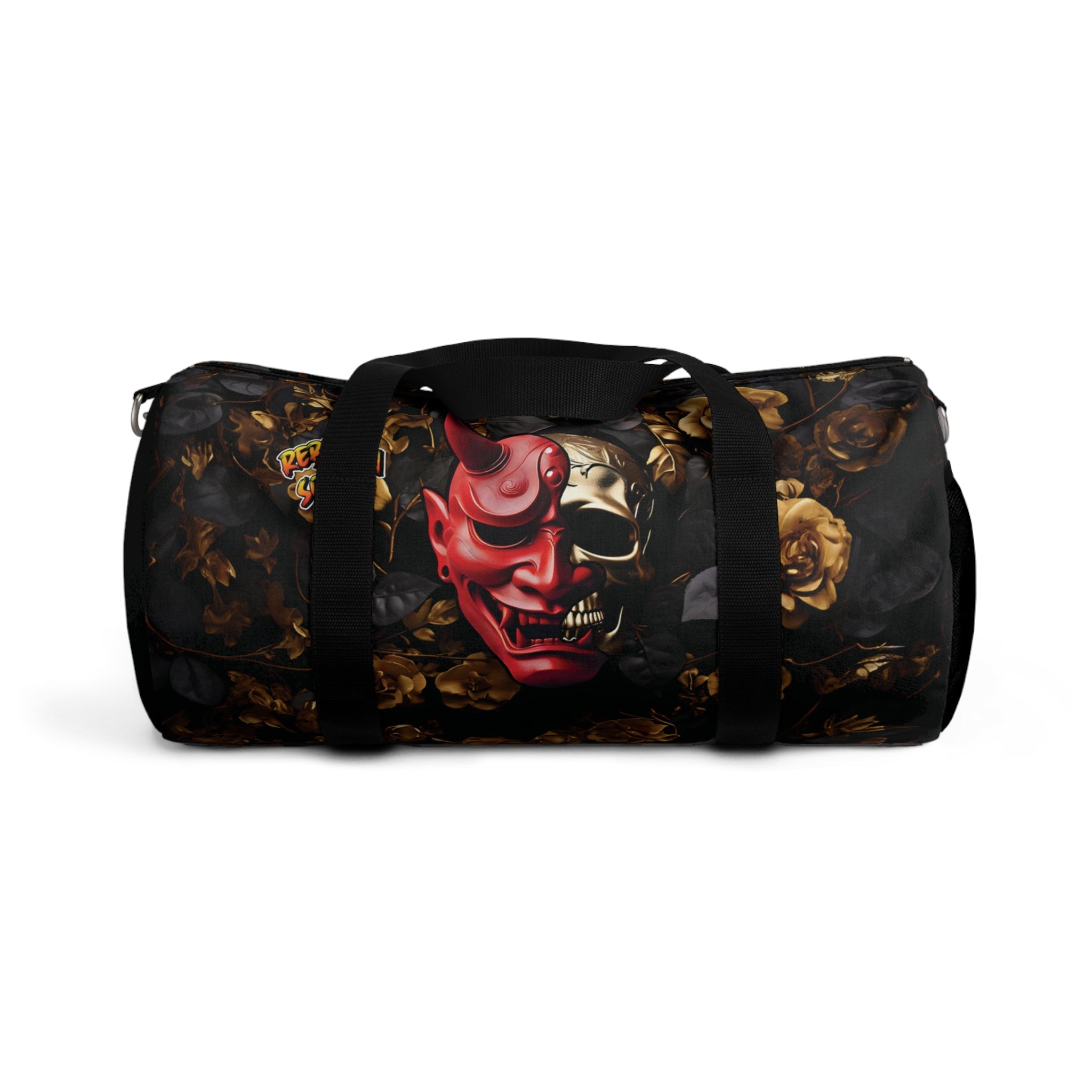 Gold Roses Rebel Oni Duffel Bag - Rebel G Society