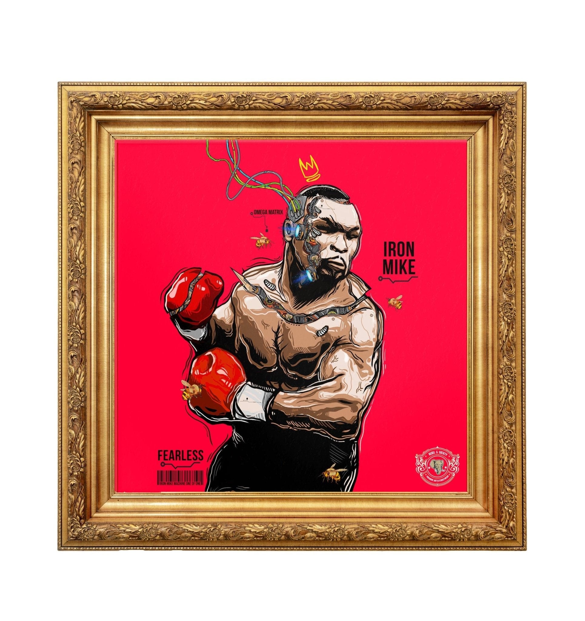 Iron Mike Cyborg Art print - Rebel G Society