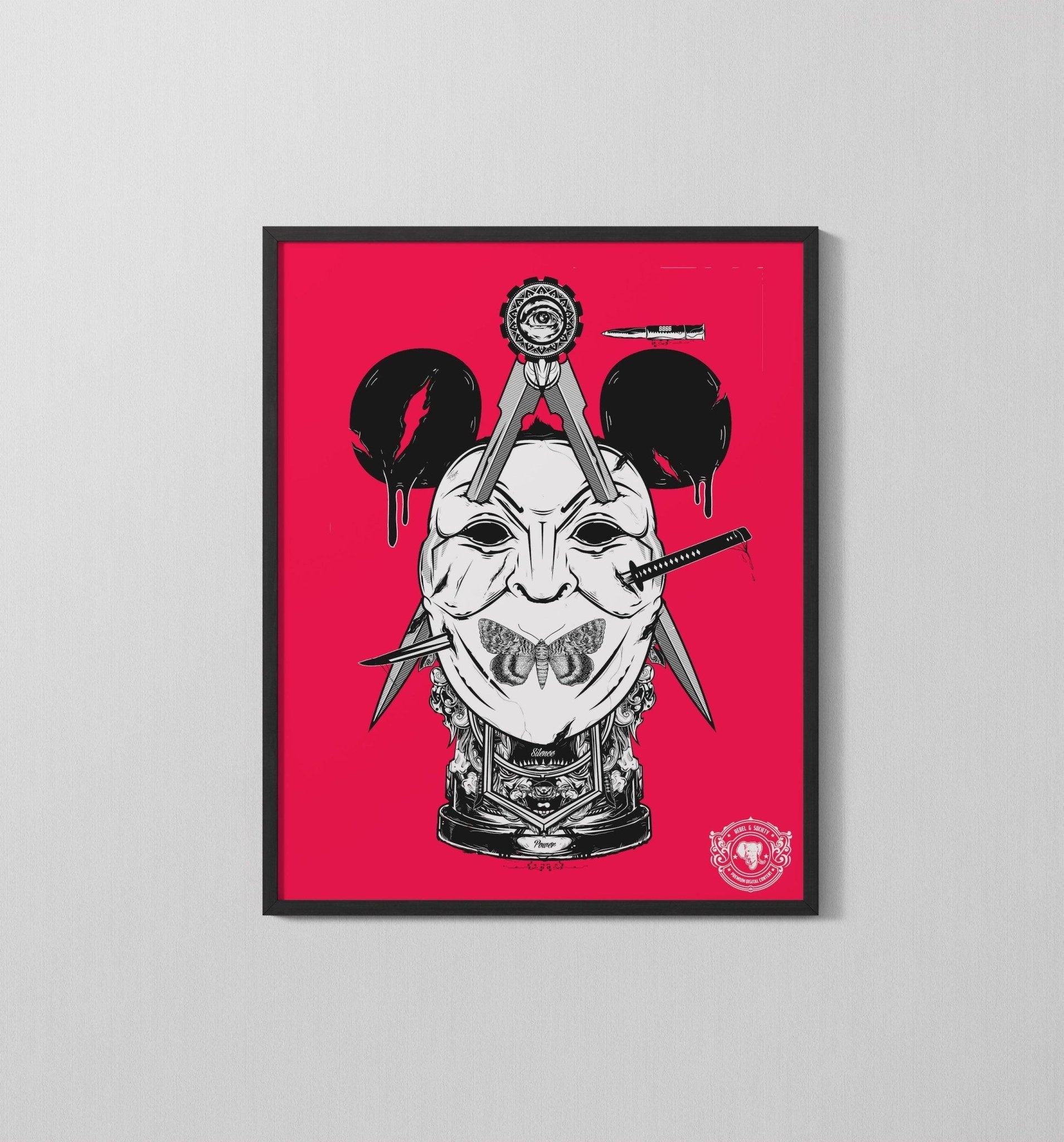 Metamorphosis Code Art print - Rebel G Society