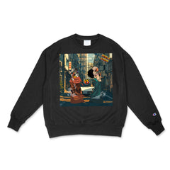 Rise Of The Samurai Vol 3 Crew - neck Sweater - Rebel G Society