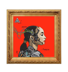 Sade Cyborg Framed Art print - Rebel G Society