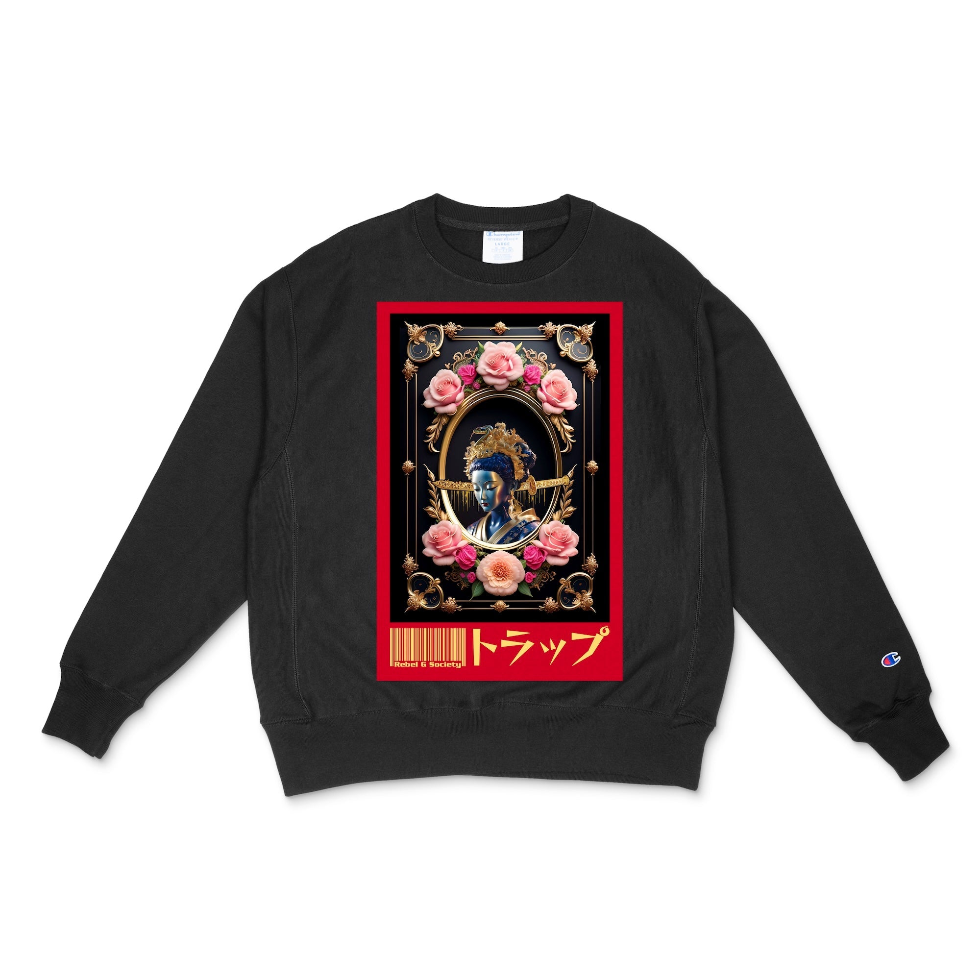 Savage Geisha Crew - neck Sweater - Rebel G Society